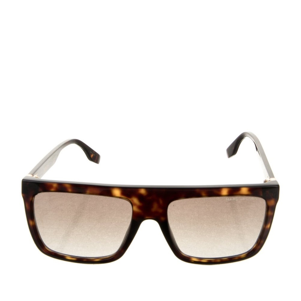 Marc Jacob’s Havana Tortoiseshell Square Shield Sunglasses 568/S
